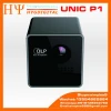 UNIC P1 Full HD 1080P LED P1 Mini Cube Pico Portable Beam Projector with Battery