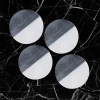 Unique Collection Light Weight Marble Hexagon Coasters for Dining Table Decor Items Available at Custom Packaging