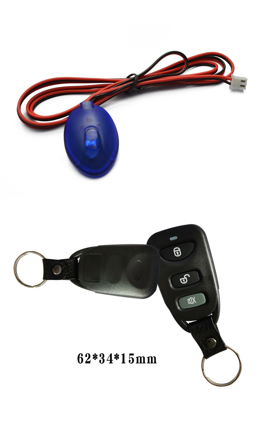 Buy Universal Car Smart Key Remote Car Alarm Keyless Entry System ...