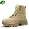 US Military Tactical Boots Leather Desert Combat Lightweight Tactical Army Hiking Boots