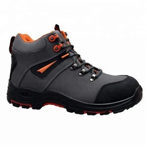 usa liberty workers oil resistant steel toe anti-static industry lace pu/rubber sole safety shoes