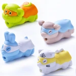 USB Charger Cable Protector Animal for Mobile Phone Cable Animal Bite, Cartoon Animal Charger Protector