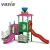 Import Vasia Hot sale Plastic Kids Small Outdoor Playground Equipment Metal Slides with Swing from China