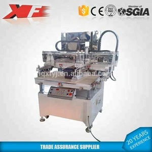 Vertical flat vacuum silk screen printing machine for sale