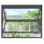 Import vertical glazed aluminium fold up vertical bifold window high efficiency double glaze frameless glass folding window from China