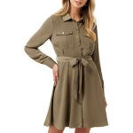 Vietnam garment manufacturers  COTTON & SPANDEX Breathable High quality flower career dresses
