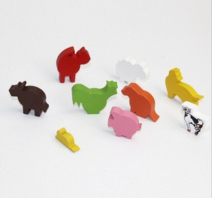 Waldorf Wooden Miniature Farm Toy,Children Animal Toys