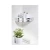 Import Wall Mounted  Bathroom Triangle Recessed Bamboo Bathroom Corner Shower Shelf from China