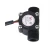 Import Water flow sensor (Sea) YF-S201 Flowmeter G1 / 2 1-30L / min Black for uno r3 from China