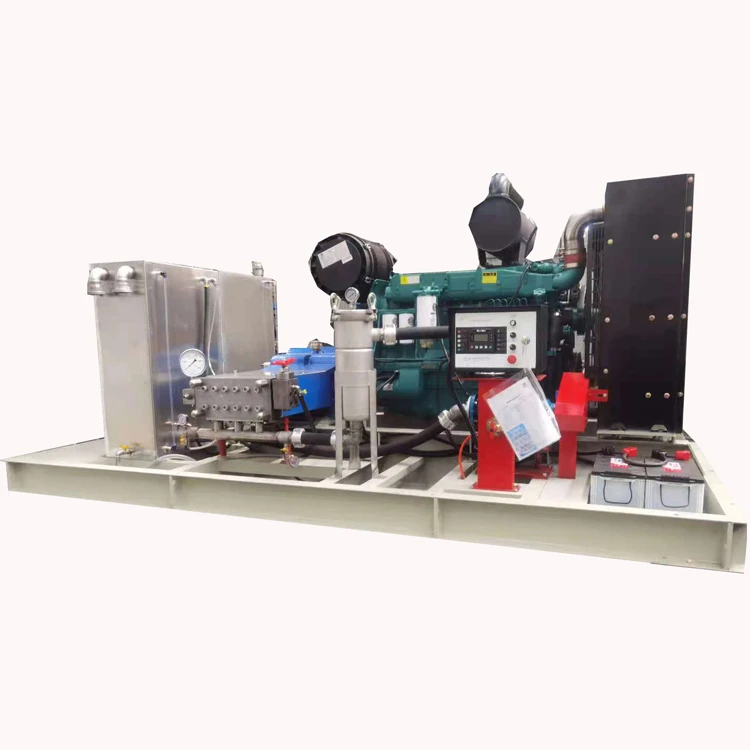 water jet descaling system new condition high pressure cleaner