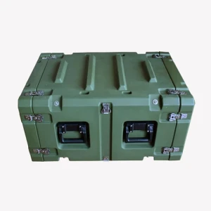 Waterproof Equipment Cases Shockproof Suitcase Rarck Flight Case 6u  LLDPE Inside