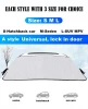 Waterproof Sunshade Window Cover Kept The Car Cool Summer Car Windshield Snow Ice Cover Wiper Protector In Winter