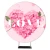 Import Wedding birthday party single sided custom logo printing pillow case stretch fabric circle round backdrop stand wall from China