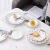 Import Western Style Ceramics Originality Animal Decal Printing Tableware Plate from China