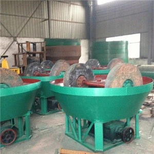 Wet Pan Mill gold ore grinding mills