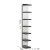 Import White mirrored decorative wall shelf organizer for makeup from China