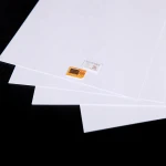 White opaque PVC plastic sheet PVC card-base material for SIM card with heat and filmed resistance  PVC-ABS