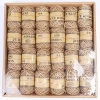Wholesale 16 Designs 24 Rolls/box Colored Natural Jute Twine String Rope for Gift Packing and DIY Arts
