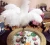 Import Wholesale 18 to 26 inch Dyed white Ostrich Feather for Wedding Centerpiece from China