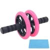 Wholesale 2021 hot sale abdominal exercise ab wheel roller with knee pad