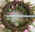 Wholesale Artificial rose Flower Wreath Faux floral Spring Wreath for Front Door home door decoration