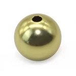 Wholesale beads aluminium round beads for jewelry making