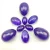 Wholesale Beauty Purple Smelting &amp; Artificial Amethyst Egg Messager Egg Crystal Quartz Egg On Sale