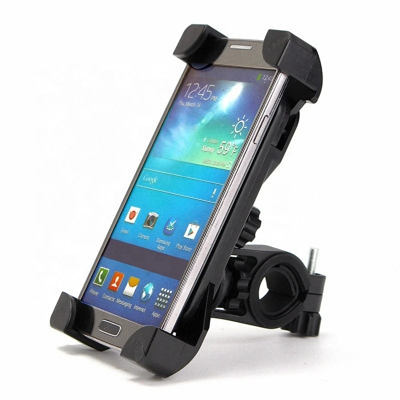 Wholesale Bike Phone Mount, 360 Degree Rotation Silicone Bicycle Phone Holder, Universal Motorcycle Handlebar Mount Fits
