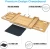 Import Wholesale Cheese Board and Knife Set Charcuterie Board Organic Bamboo Cheese Platter with Accessories Drawer from China