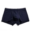 Wholesale Combed Cotton Breathable Loose Boxer Briefs Midrise Underpants Plus Size