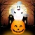 Import Wholesale Commerical Outdoor Halloween Party Decoration LED Light Advertising Inflatable Pumpkin Ghost from China