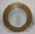 Import wholesale custom 32 cm large round crystal glass charger plates for wedding from China