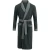 Import wholesale custom bath robes Premium Quality Robe 100% Cotton Patchwork Sleepwear Winter Thick Long Men Robe from China