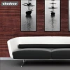 Wholesale custom home wall decoration healthy PVC removable wall coating stickers wood grain wall paper