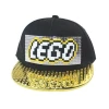 wholesale factory custom logo Legos 6-panel baseball cap hat children puzzle legos toy cap