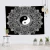 Import wholesale fashionable home decoration woven throw blanket mandala tapestry from China