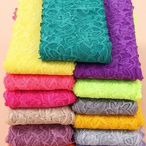 Wholesale High Quality Nylon Elastic Lace For Garment Accessories