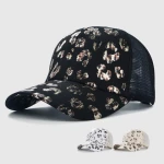 Wholesale High Quality Polyester Custom Logo Adjustable Baseball Cap Sport Cap for Men cap