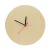 Import Wholesale Home Decorative 17cm Round Shape Printable Plywood Blank Sublimation Wall Clock from China