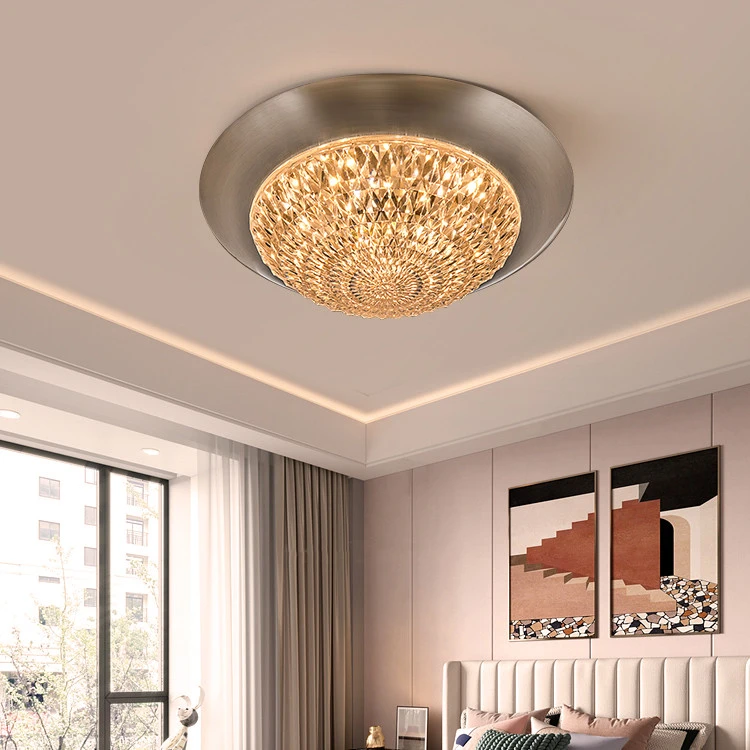 Wholesale Indoor 12W 18W 24W Acrylic Shade Iron Base Surface Mounting Ceiling Light