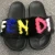 Import Wholesale Indoor Women Real Mink Fur Slides Sandals Slippers from China