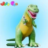 Wholesale inflatable green cartoon characters figure for advertising