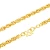 Import Wholesale Jewelry wholesale 24K  yellow gold plated beads copper chain necklace from China