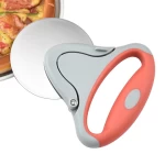 Wholesale Kitchen Accessories Round Blade Pizza Tools Rolling Stainless Steel PP Handle Wheel Pizza Cutter