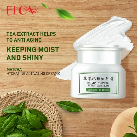 Wholesale Korean Cosmetics Beauty Skincare Anti Aging Matcha Hydrating Activating Face Cream