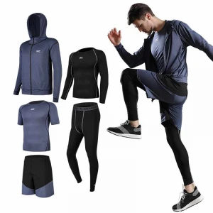Wholesale Men Running Fitness Clothing Sportswear Gym Sports Wear Training Suit