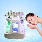 wholesale multi-functional face oxygen small bubble skin care cleansing facial machine anti aging  beauty equipment device