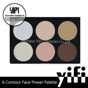 Makeup Contour Waterproof Long-Lasting 6 Colors Contour Palette