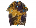 Wholesale Oem Blank T-Shirt Fashion 100% Cotton Plain Mens Tie Dye T Shirts T Shirts