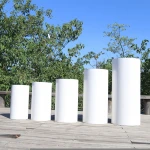 wholesale Party Wedding Decor Backdrops Dessert Display Table Cake Plinth Pillar Acrylic Metal Wedding Pedestal Cylinder Column